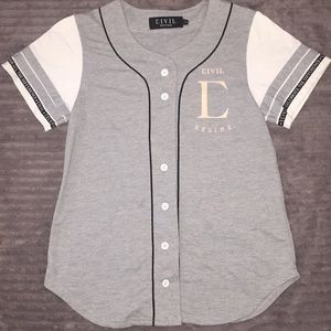 Civil Regine Baseball Short Sleeve